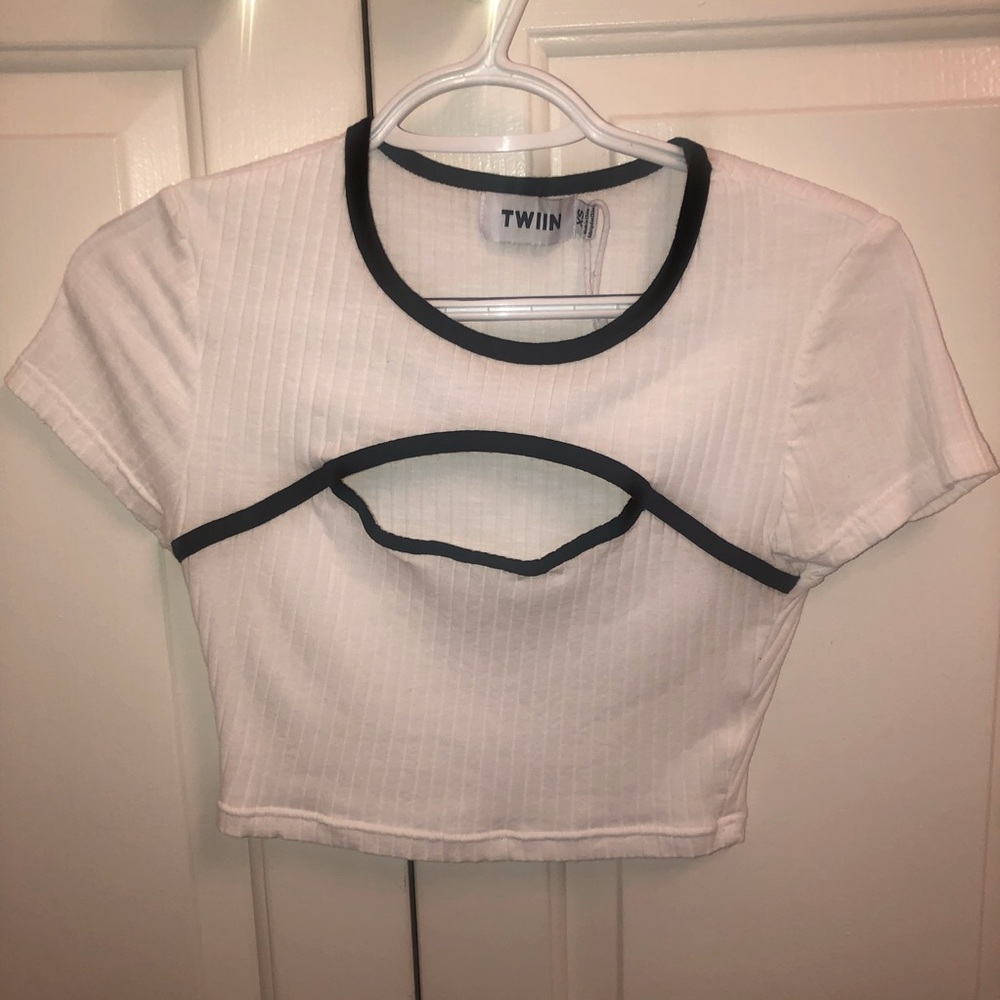 White Crop Top